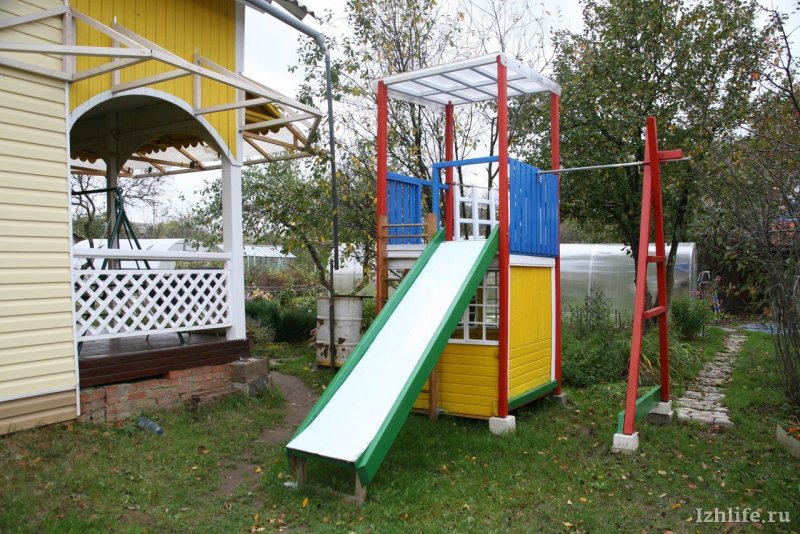 Детские уголки для улицы