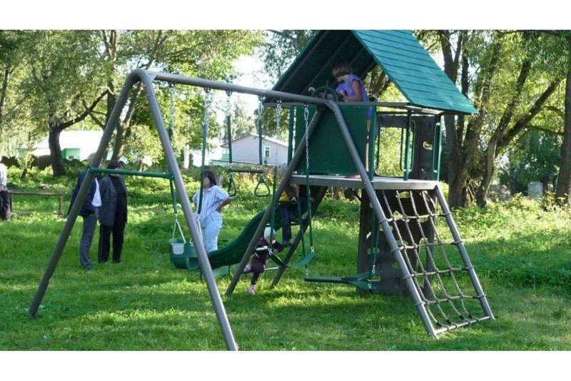 Детский городок из металла