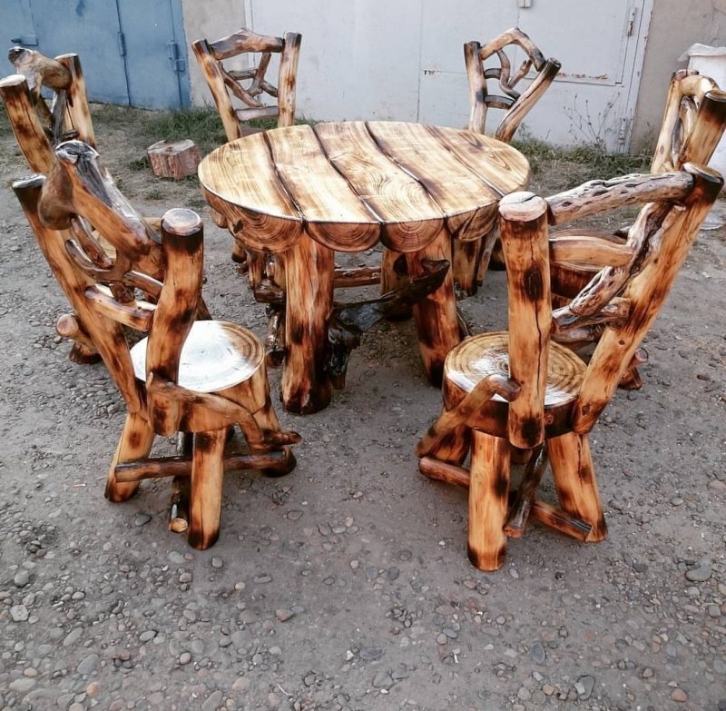 Изделия из коряг и корней