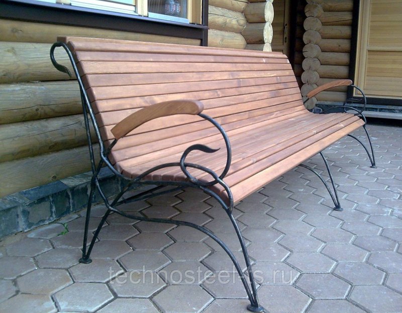 Кованые скамейки