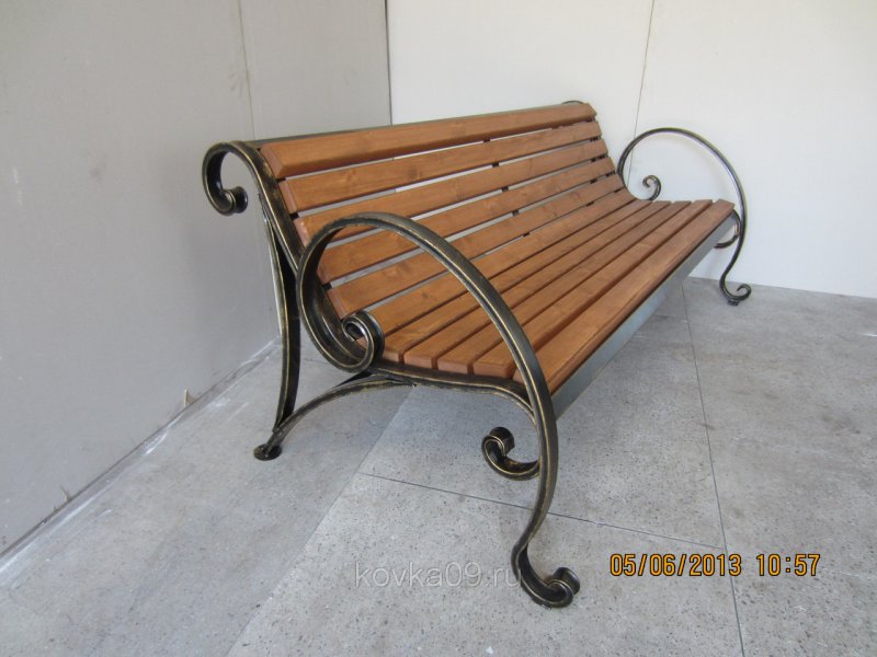 Скамейка Садовая мет. (400х1500/250)