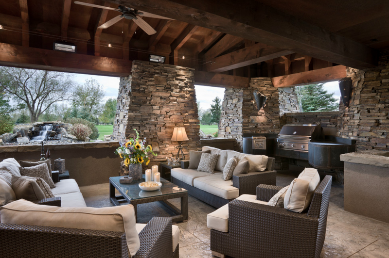 Rustic Patio