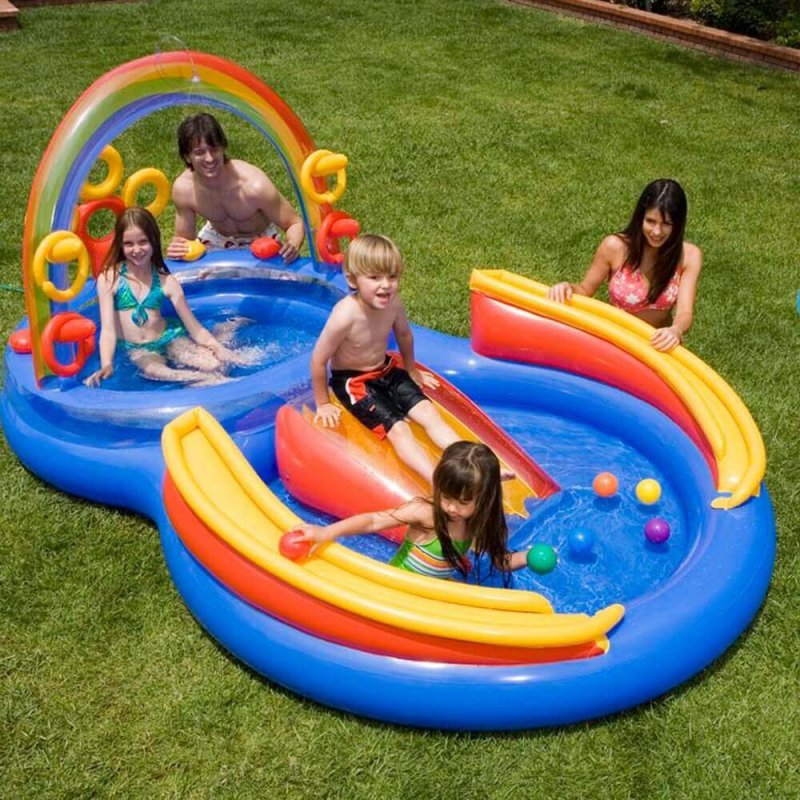 Игровой центр Intex Rainbow Ring Play Center 57453