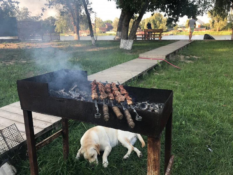 Казан мангал шашлык