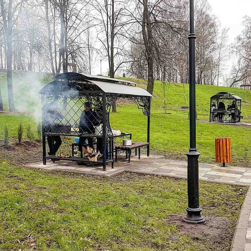 Зона барбекю Казань на кабане