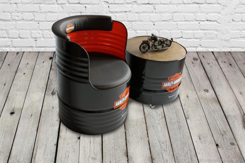 Бочки металлические Harley Davidson