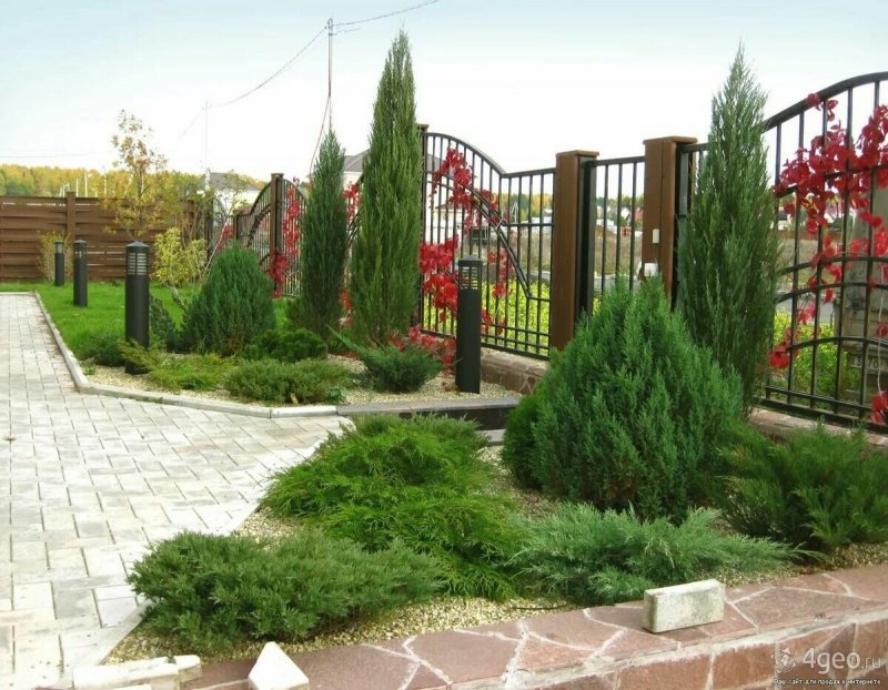 Ландшафт въездной зоны