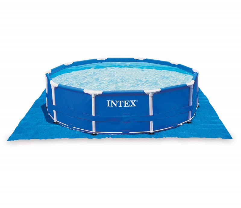 Подстилка под бассейн 472х472см Intex 28048