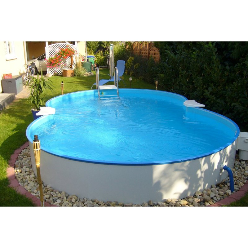 Бассейн Summer fun Exklusiv овальный