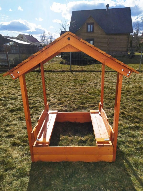 Детские песочницы с крышей