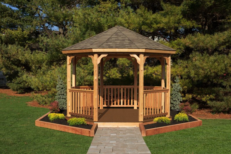 Беседка брусовая Gazebos