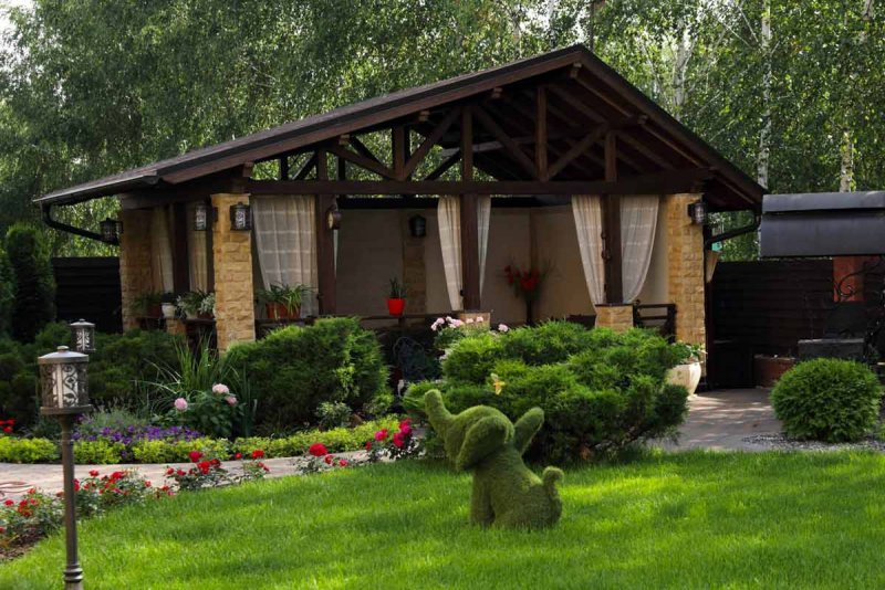 Зона барбекю
