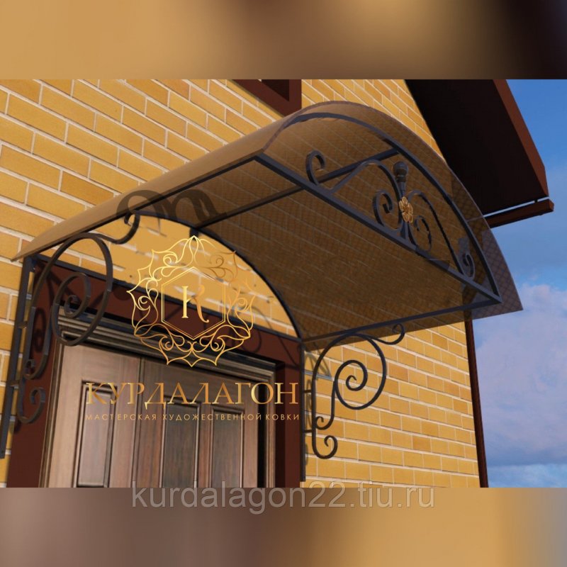 Кованые козырьки