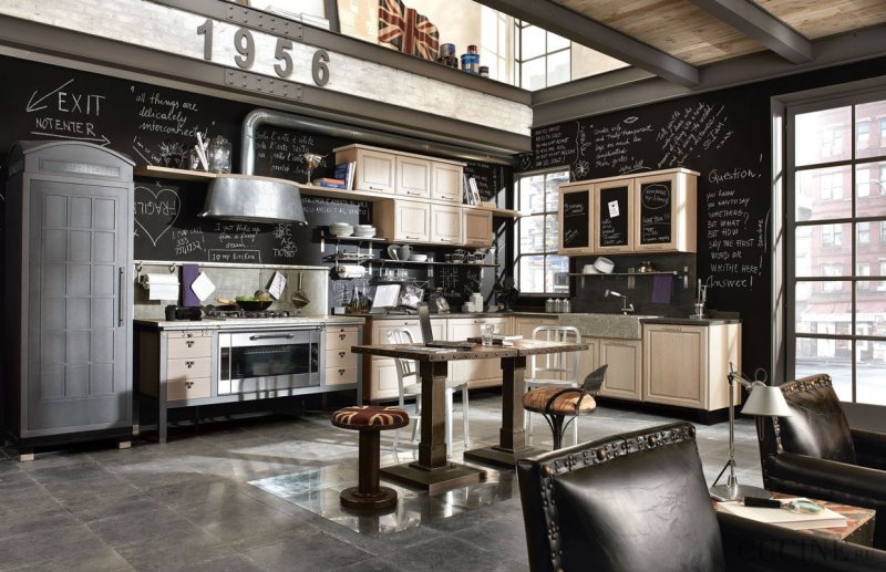 Кухни Loft cucine