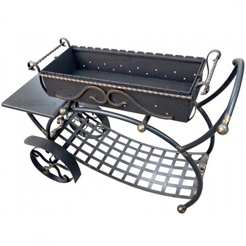 Мангал карета BBQ