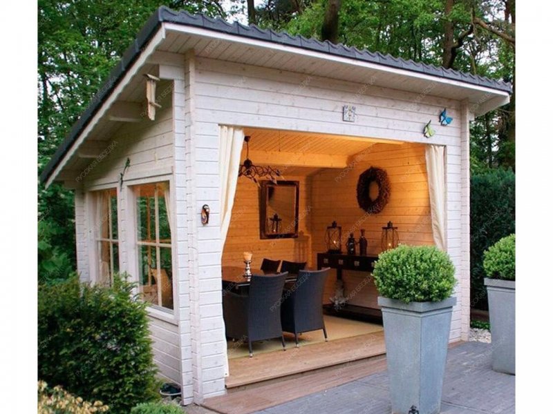 Беседка в стиле Barn House