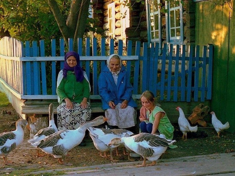 Столик для чаепития в саду