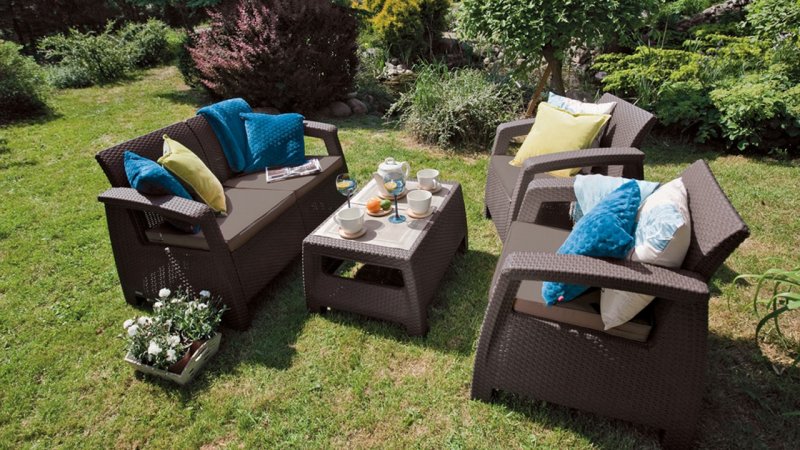 Комплект мебели Corfu Seat кетер