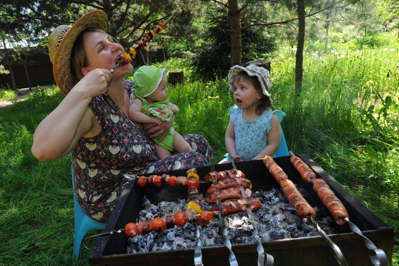 Шашлыки на природе