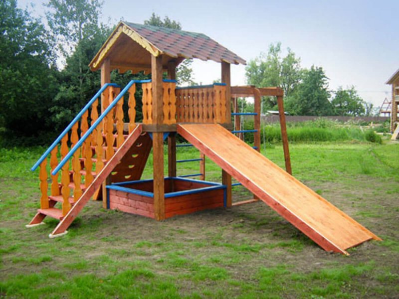 Горки на даче