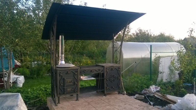 Мангал беседка см27п
