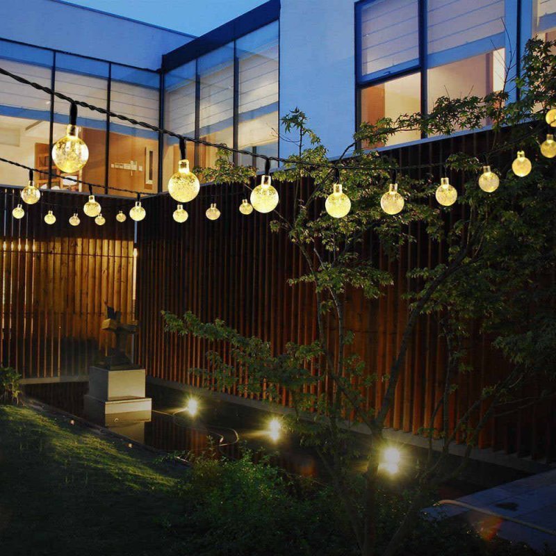 Уличная светодиодная гирлянда Smart Home на солнечной батарее, 30led