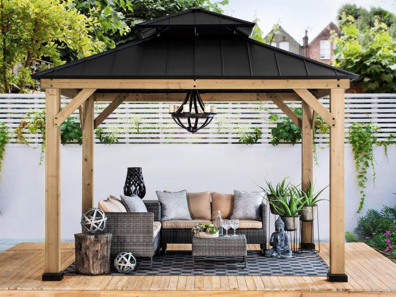 Gazebo асимметричная