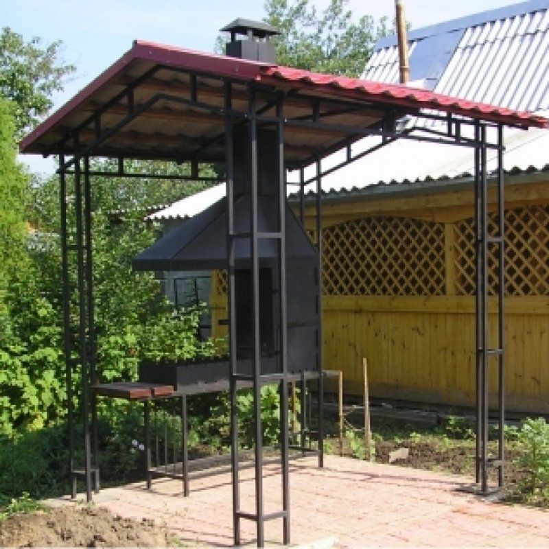 Газебо беседка с грилем