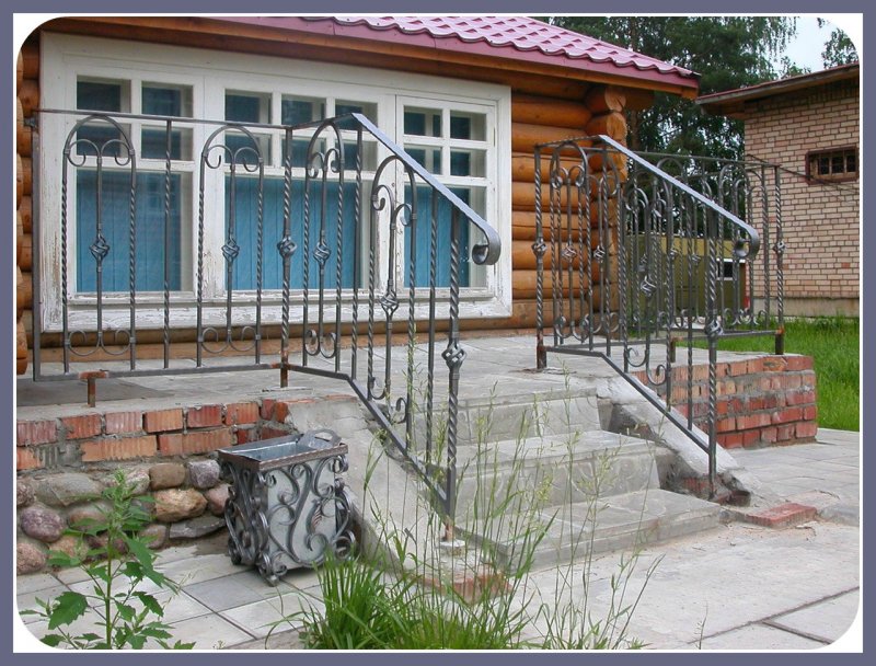 Кованная веранда
