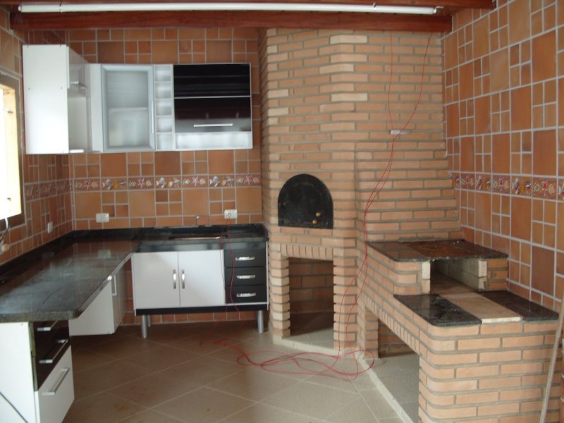 Кухни из кирпича узбекский с мангалом