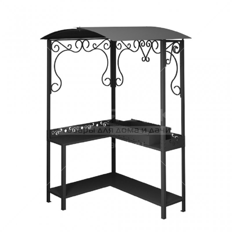 Grillux Grill area, 148,1х118,6х209,4 см