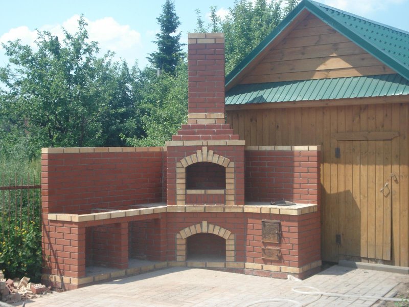 Уличный мангал