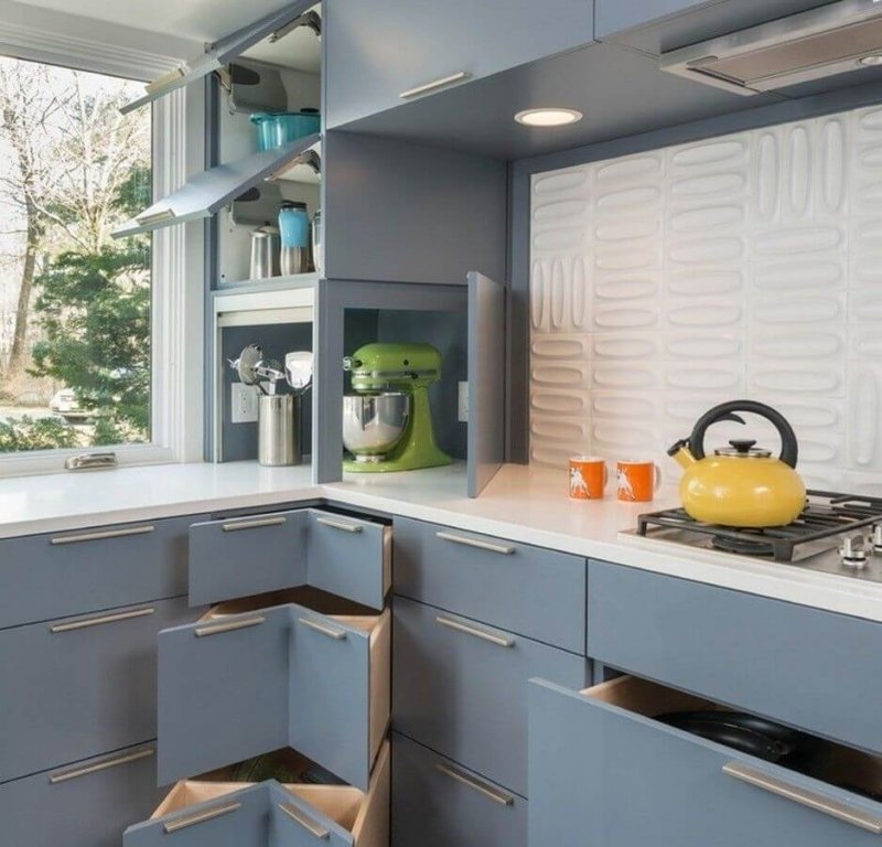 Необычные маленькие кухни