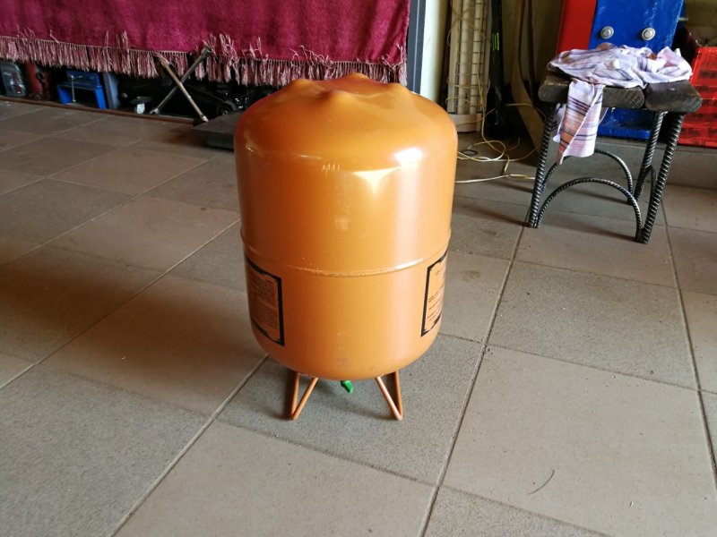 Гриль из фреонового баллона