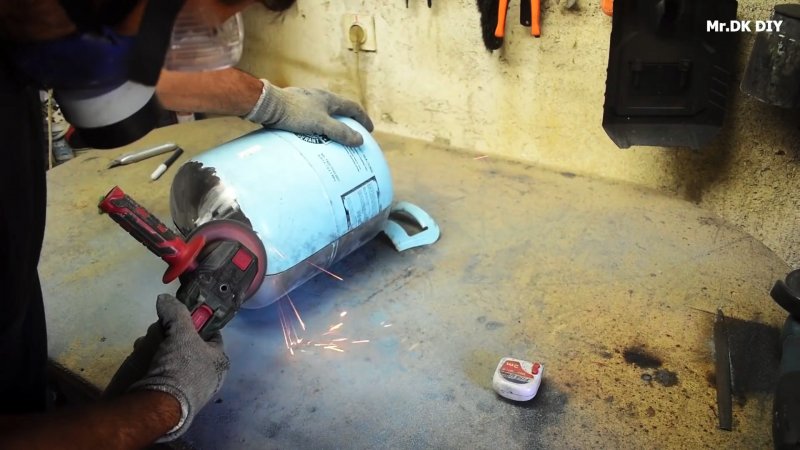 Поделки из газового баллона