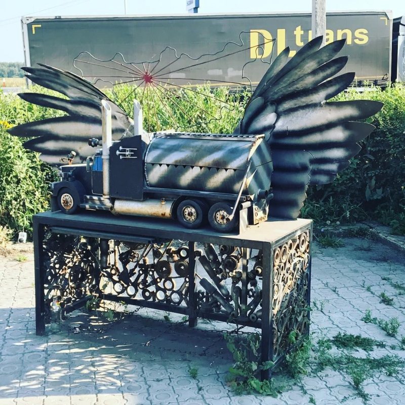 Мангал автомобиль