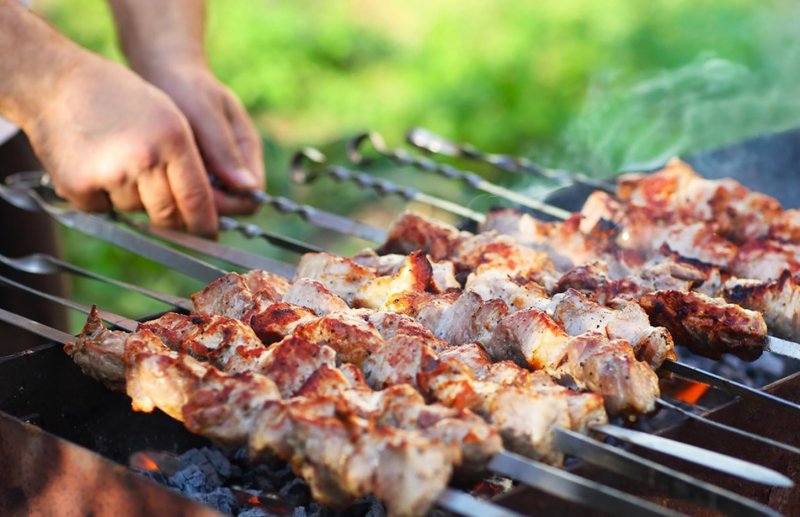 Шашлыки в парке