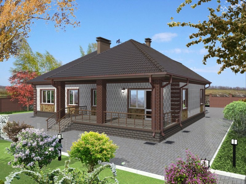 Tiny House плоская крыша