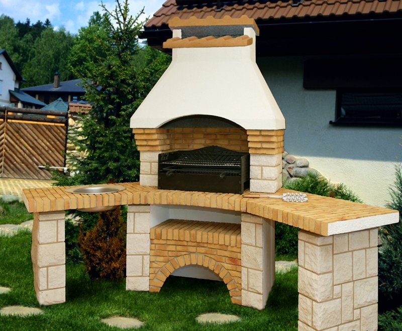 Уличные печи и барбекю
