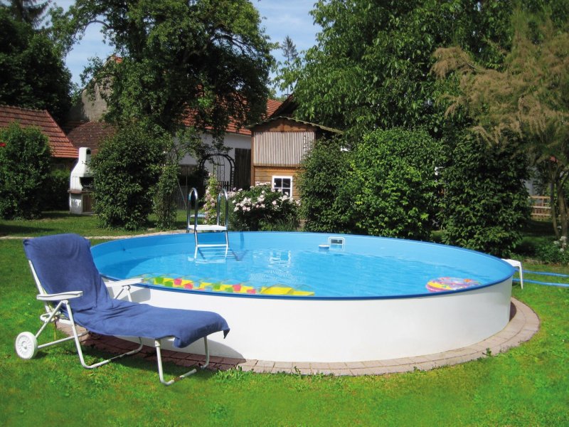 Бассейн Summer fun Exklusiv овальный