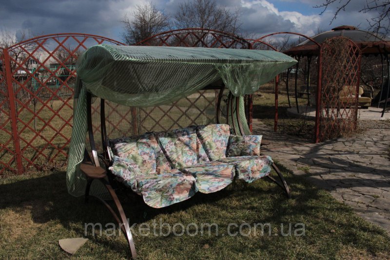 Качели кованые садовые Парадиз