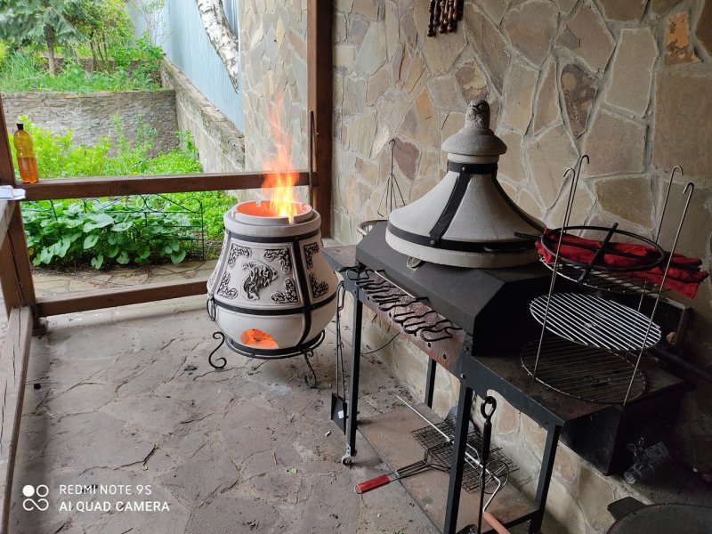 Тандыр с казаном