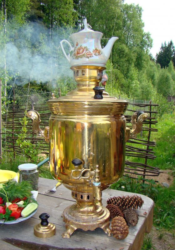 Тульский самовар чаепитие
