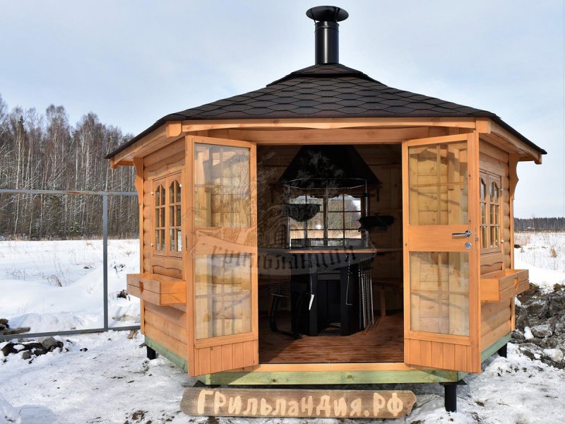 Финские беседки гриль Jalotakka