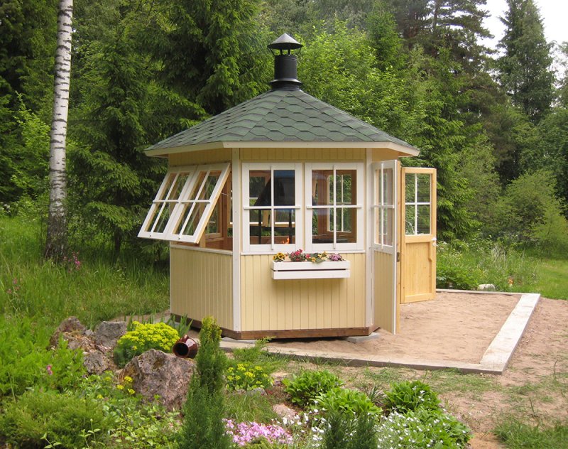 Финские беседки гриль Jalotakka