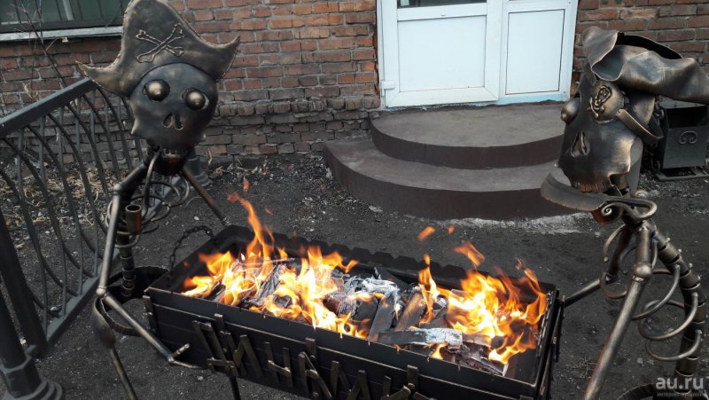 Мангал из скелетов