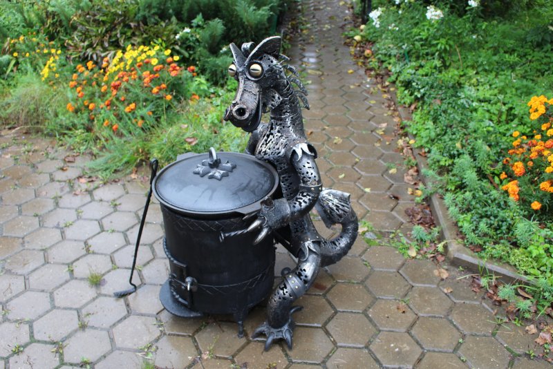 Дракон ковка