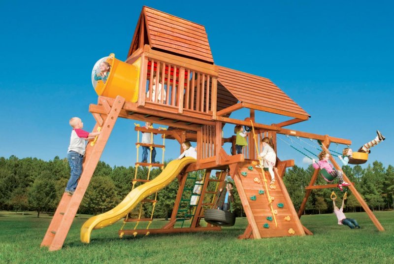 Спортивно-игровой комплекс Woodplay Castle Combo IV