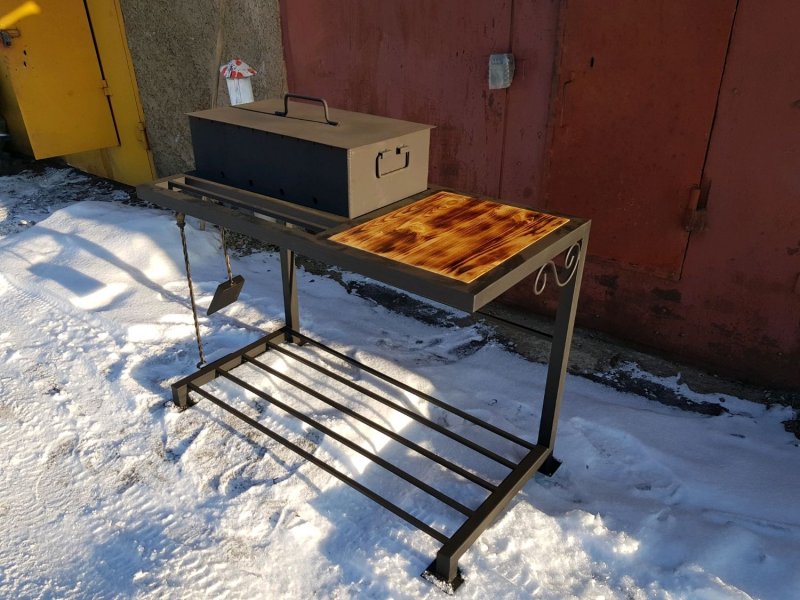 Самодельный мангал