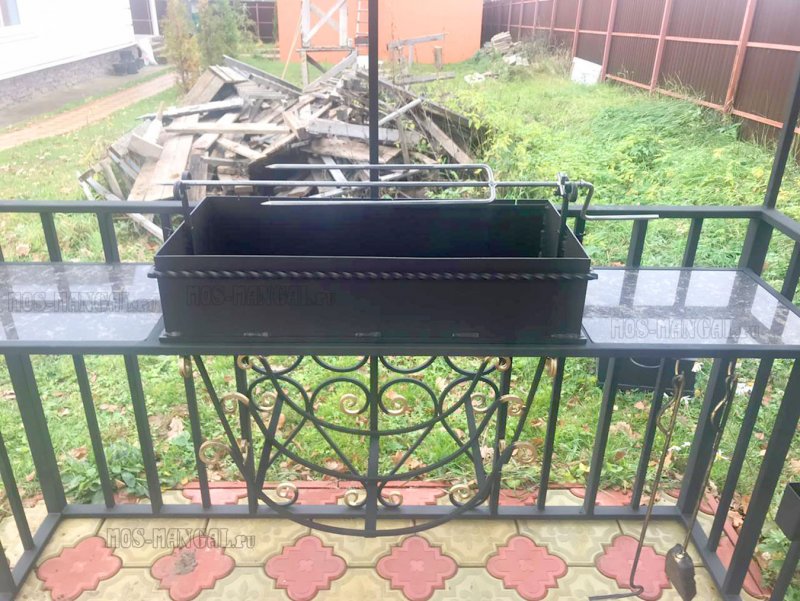 Мангал Везувий Березка